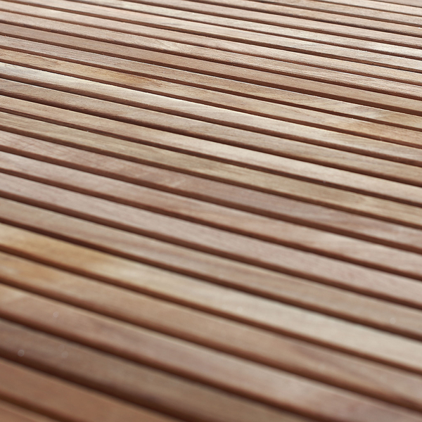 Gartenstuhl 6er Set VIAREGGIO Teakholz Braun