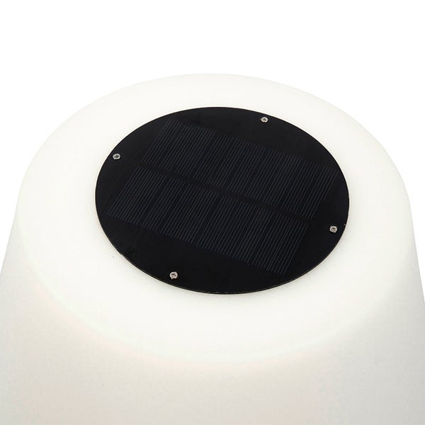 Moderne Stehleuchte schwarz IP44 inkl. LED auf Solar - Virginia