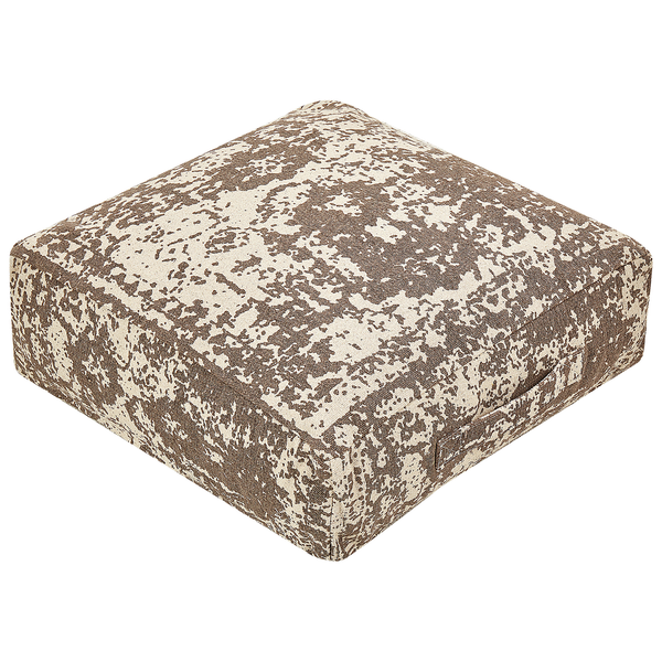 Pouf SHASA Baumwolle Beige 50 cm 50 cm 20 cm