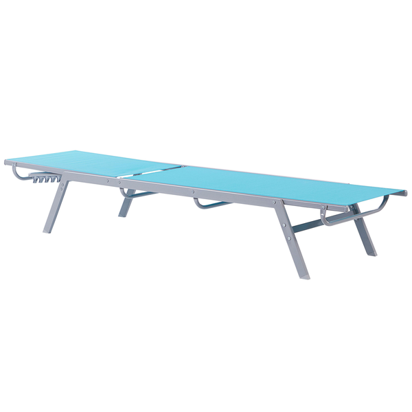 Gartenliege mit Gestell und Liegefläche