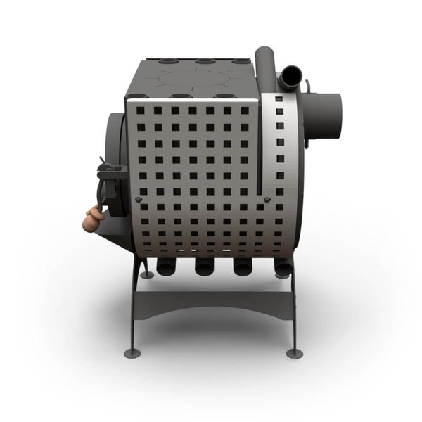 Holzofen mit Kochfeld