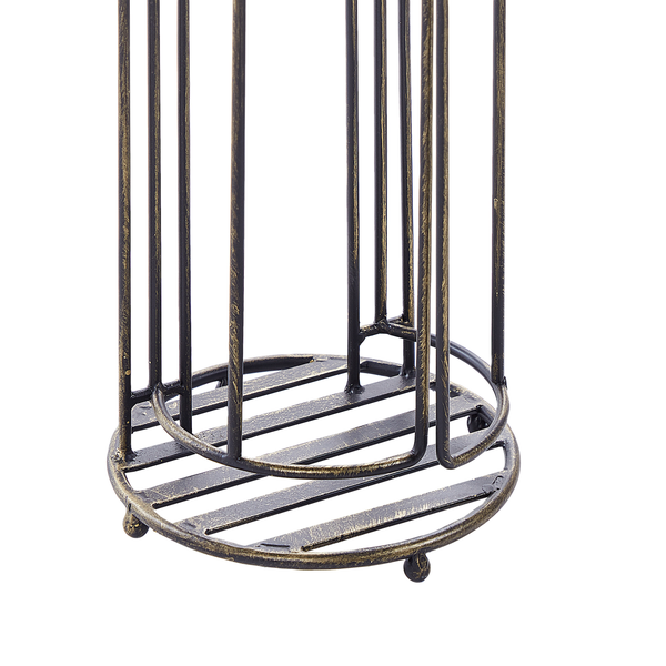 Draufsicht auf ein Gartenhaus aus Holz mit integrierter Sauna und einem Ruheraum mit Sofa und Lampe.