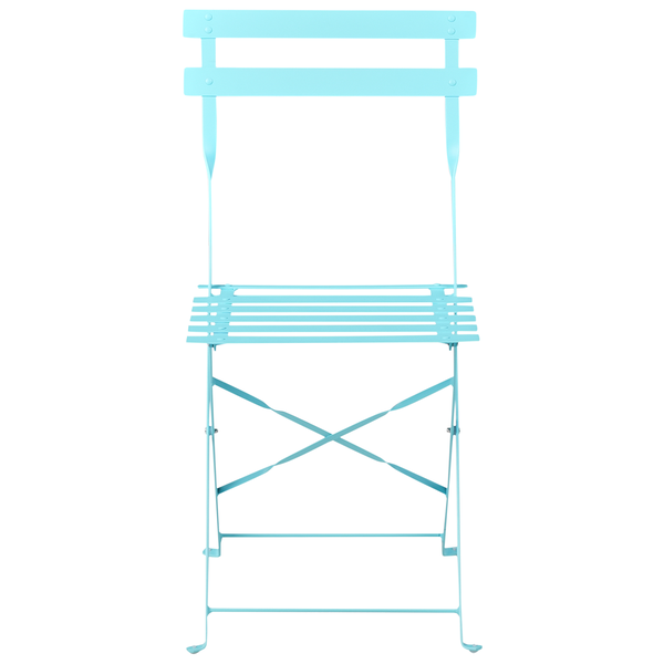Bistro Set klappbar FIORI Metall Türkis