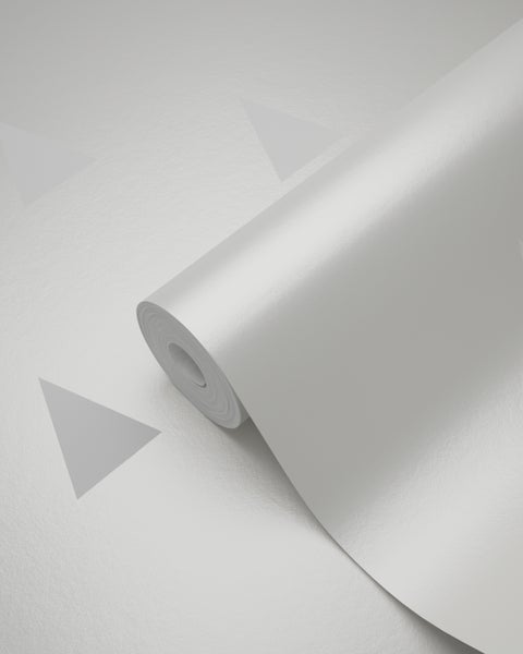 Origin Wallcoverings Tapete grafische Dreiecke Warmgrau - 53 cm x 10.05 m - 347700