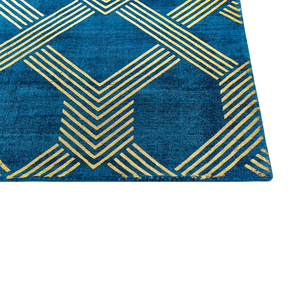 Teppich VEKSE Blau 160 x 230 cm Viskose