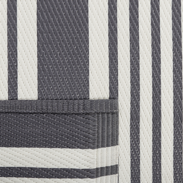 Outdoorteppich DELHI Schwarz 120 x 180 cm