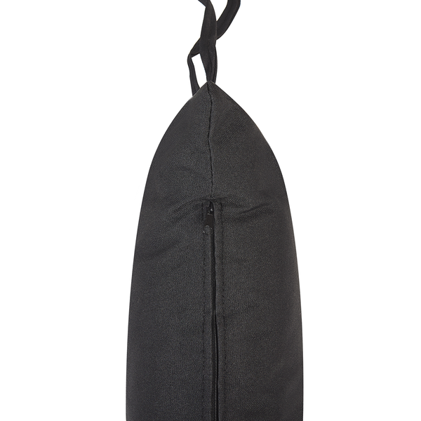 Hängesessel TOLLO Polyrattan Schwarz