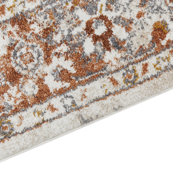Teppich beige / braun 80 x 150 cm orientalisches Muster VAYK