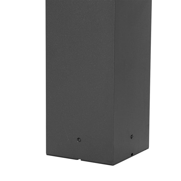 Moderner Außenpfosten schwarz 60 cm IP44 - Nicole