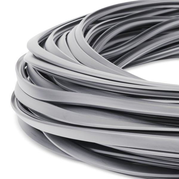 Technische Zeichnung der PVC Treppenprofile 730-PR und 730-PR2 mit Maßangaben für Breiten und Höhen zur Montage.