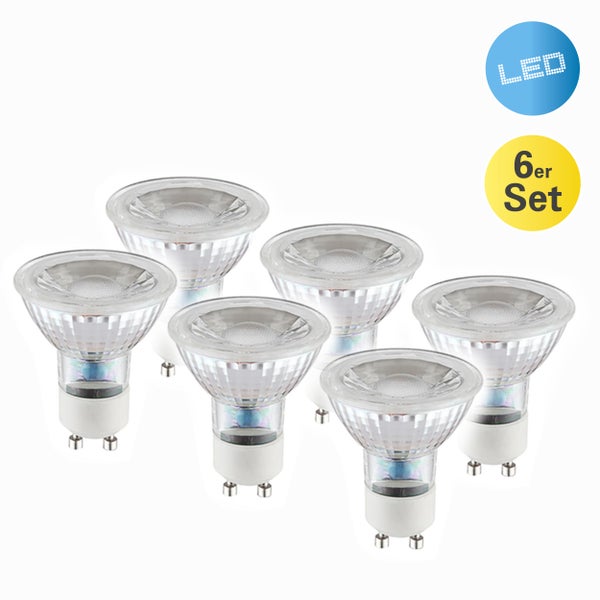 Sechserpack LED-Lampen