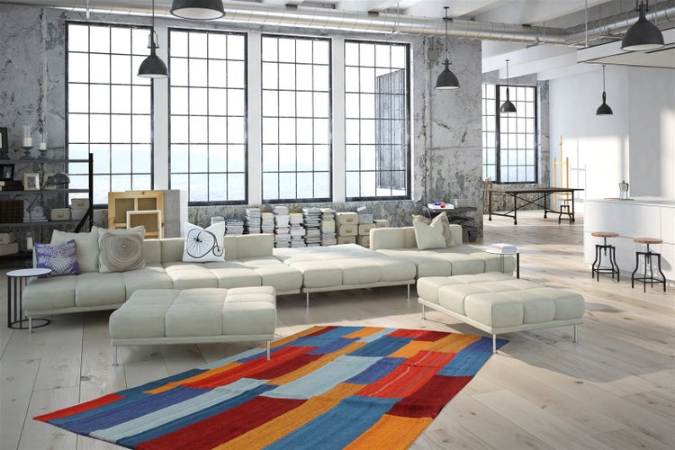 Gemälde mit Birkenwaldmotiv