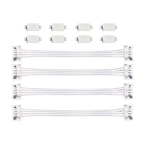 LED-Leuchten Verbindungsstück und Befestigungsklammern