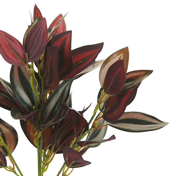 Kunstpflanze TRADESCANTIA 35 cm Rot