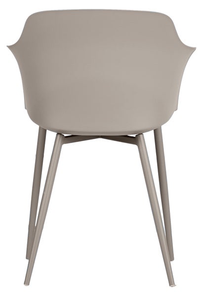 Camilla Gartenstuhl grau. 2er Set