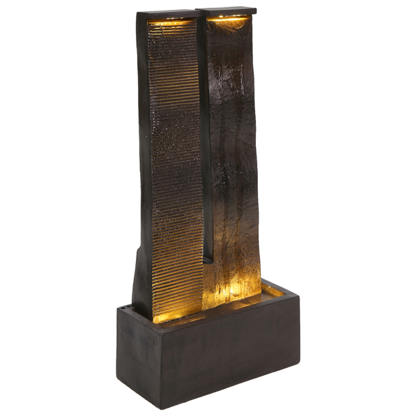 Dekorativer Zimmerbrunnen mit Beleuchtung