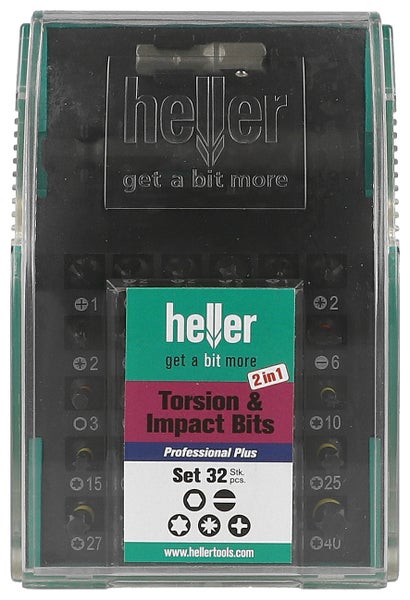 Heller Bitsbox Torsion & Impact 32-tlg. - 1 Stück
