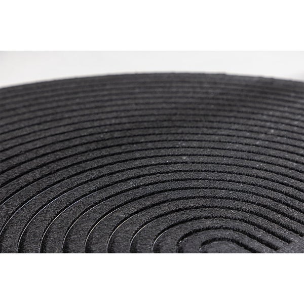Teodor Teppich 90x60cm schwarz. 60 X 90 X 1 cm