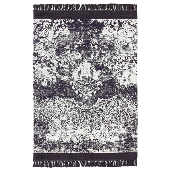 Teppich AKARSU Violett 160 x 230 cm Viskose