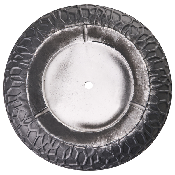 Blumentopfuntersetzer mit Reifenprofil