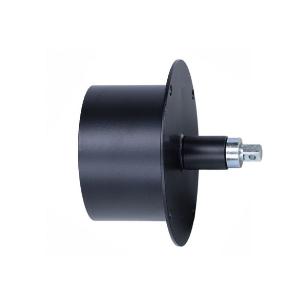 Wickelwelle beziehungsweise Wellenadapter für Rollladenantriebe aus Metall
