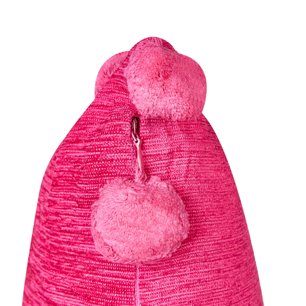 Dekokissen 2er Set JASMINE 45 x 45 cm Fuchsia Ohne Muster