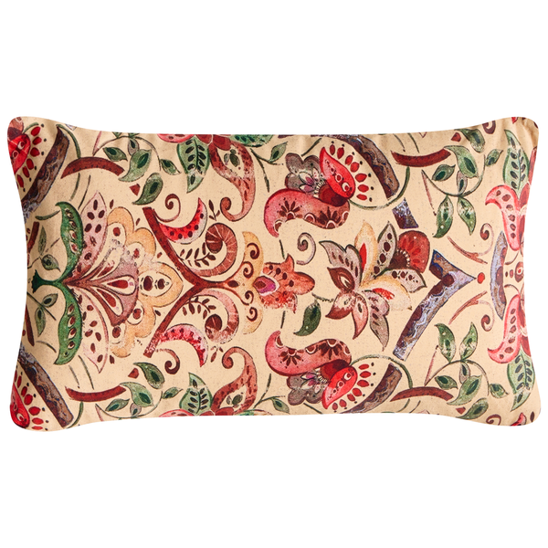 Dekokissen mit Blumenmuster