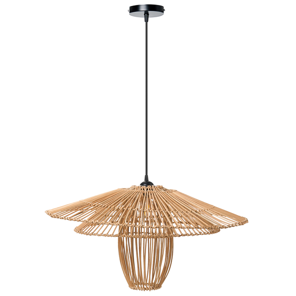 Hängeleuchte BOTIJAS Rattan Naturfarben
