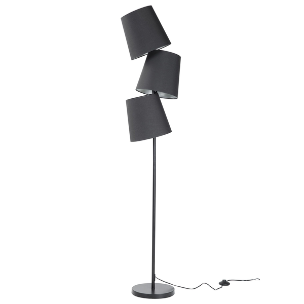 Stehlampe RIO GRANDE Metall Schwarz
