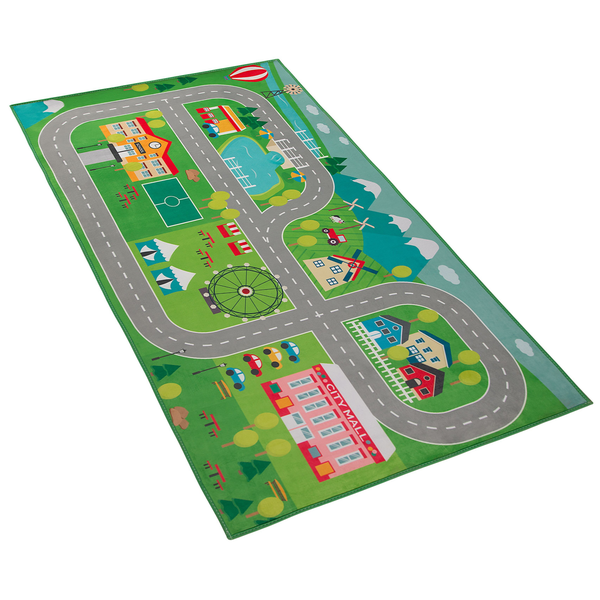 Kinderteppich SEBEN Grün 80 x 150 cm