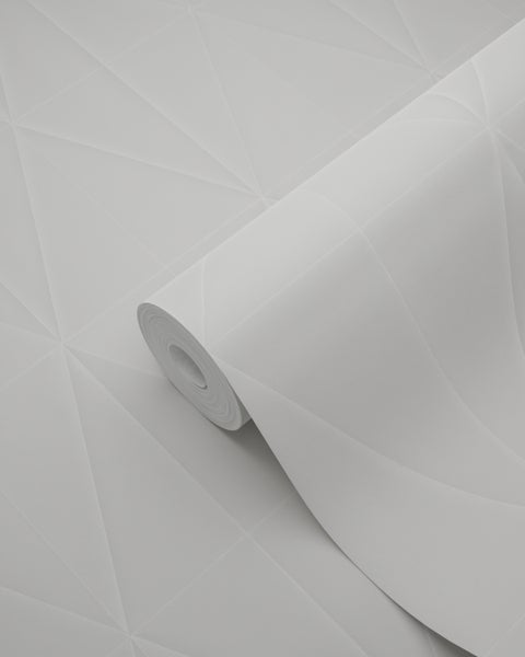 Origin Wallcoverings Tapete grafische Form Crême-Weiß - 53 cm x 10.05 m - 347212