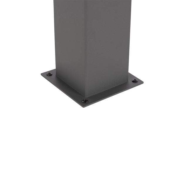 Moderne stehende Außenleuchte 70 cm dunkelgrau IP44 - Dänemark