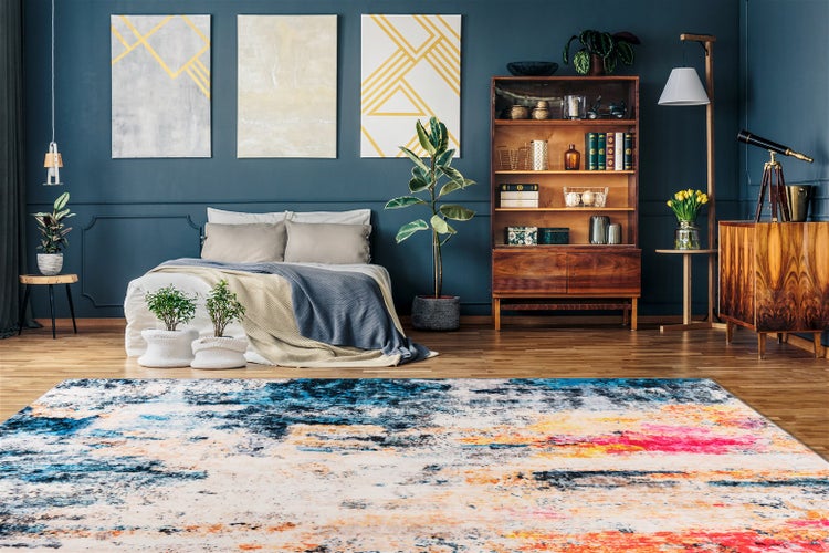 Kurzflor Teppich Rhombique Multi Modern 120 cm x 170 cm
