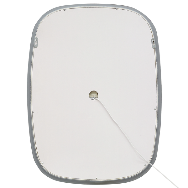 Rückseite eines Spiegels mit Kabel