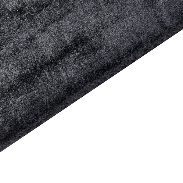 Kunstfellteppich MIRPUR Schwarz 80 x 150 cm