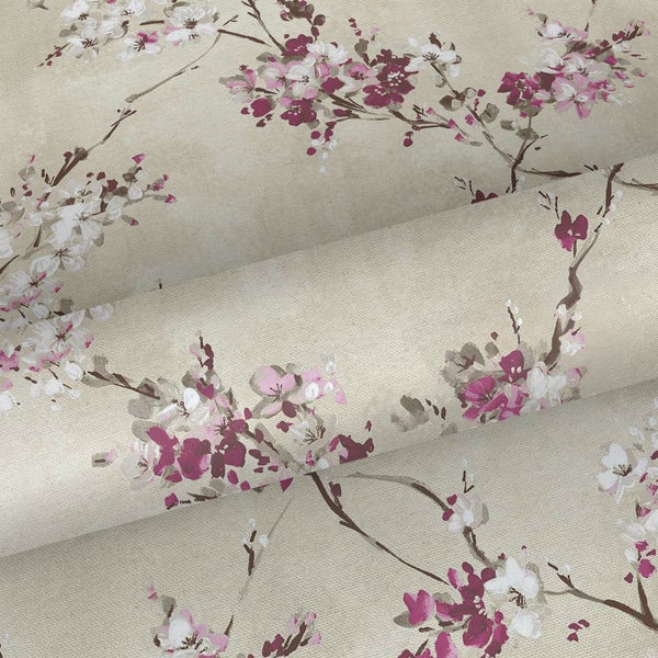 Sanders und Sanders Tapete Blumen Beige und Rosa - 53 cm x 10 m - 640384