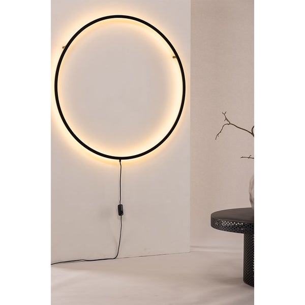 Sörmjöle Beleuchtung Wandlampe 100x100x6cm schwarz. 100 X 100 X 6 cm