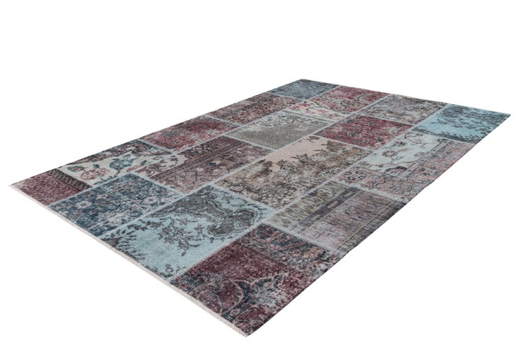 Flachflor Teppich Aulus Multi / Rot Vintage 240 x 330 cm