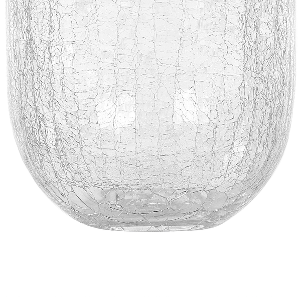 Blumenvase KYRAKALI Glas 28 cm Transparent