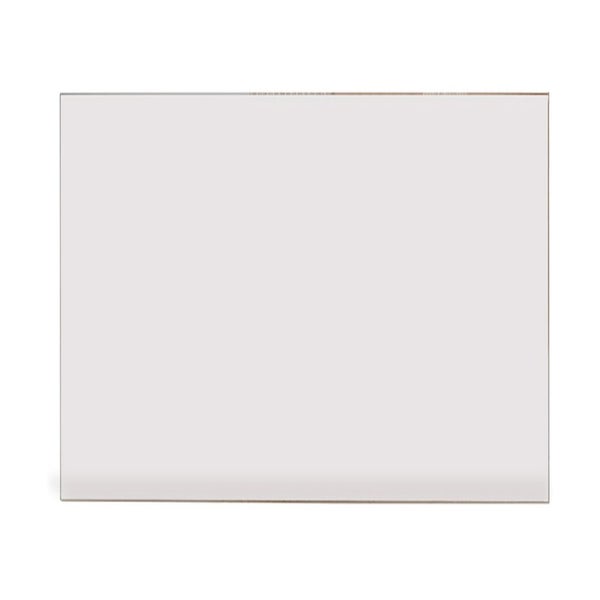 Transparente, rechteckige Glasplatte oder Acrylglasplatte für den Innenausbau.