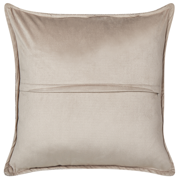 Dekokissen 2er Set SENECIA Bouclé 45 x 45 cm Beige Ohne Muster