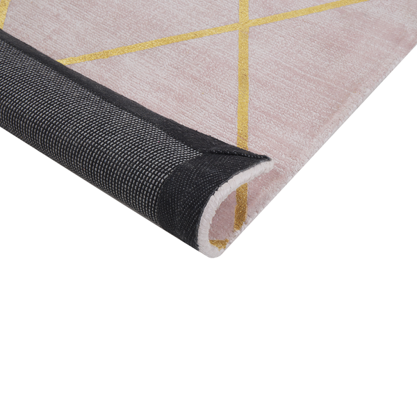 Teppich ATIKE Rosa 80 x 150 cm Viskose