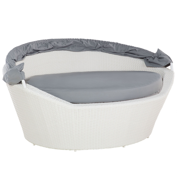 Sonneninsel SYLT Polyrattan Weiß