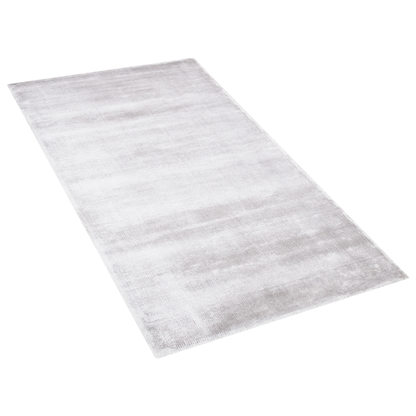 Teppich GESI II Hellgrau 80 x 150 cm Viskose