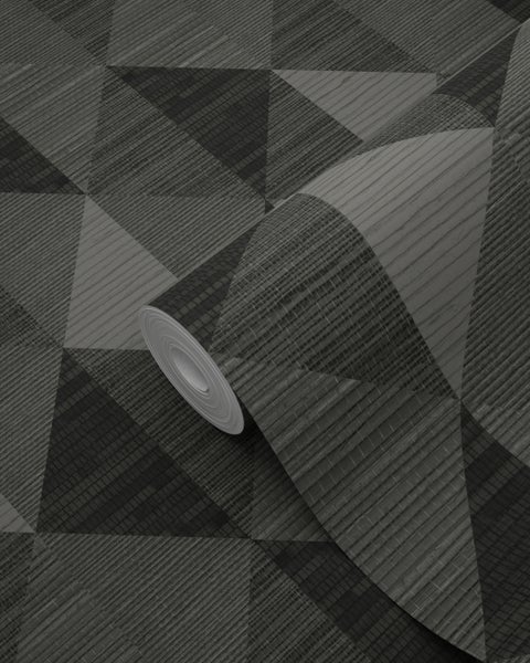 Origin Wallcoverings Tapete 3D Grasmuster Antrazitgrau - 50 x 900 cm - 347889