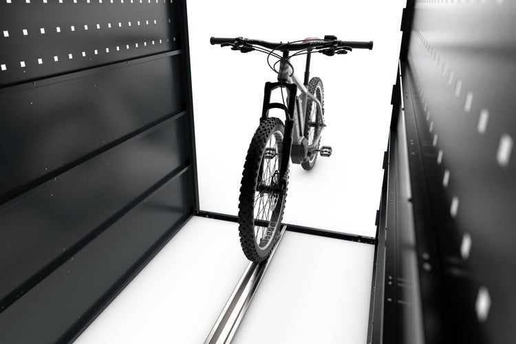 Fahrradgarage BikeBox 1 XL Giebeldach