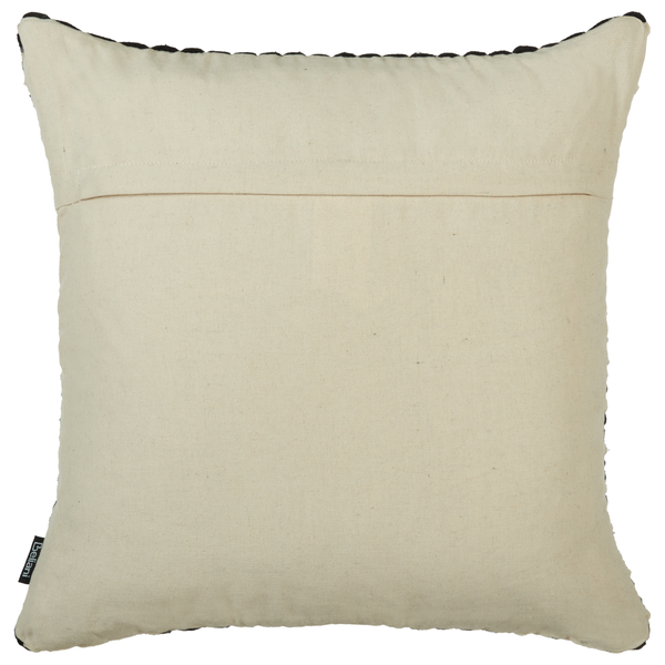 Dekokissen 2er Set YONCALI Baumwolle 45 x 45 cm Schwarz Kariertes Muster