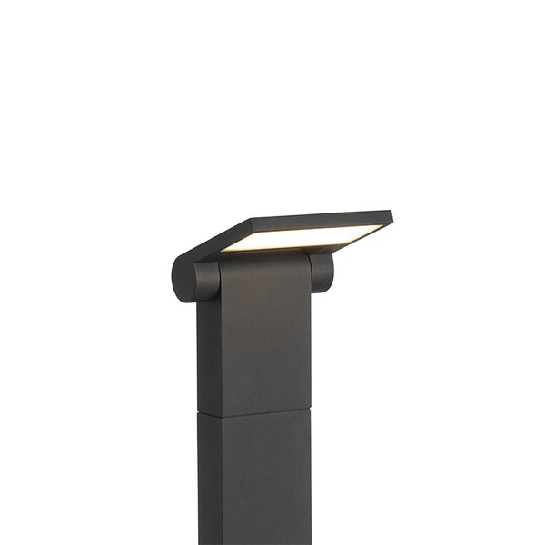 Moderner Außenmast grau inkl. LED IP54 - Zane