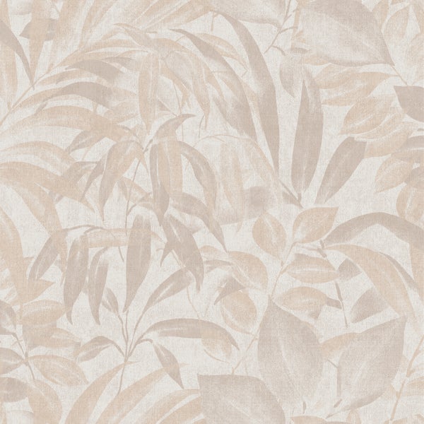 Sanders und Sanders Tapete Blätter Beige - 53 cm x 10 m - 640229