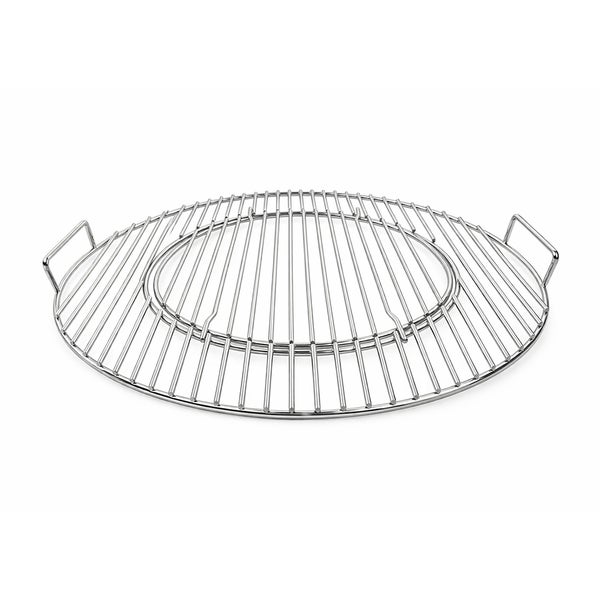 Grillrost aus Metall mit Griffen